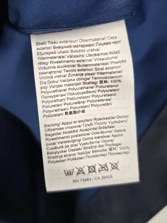 Helly Hansen NWT Kirkwall II Raincoat Navy Women's XS - Picture 12 of 16